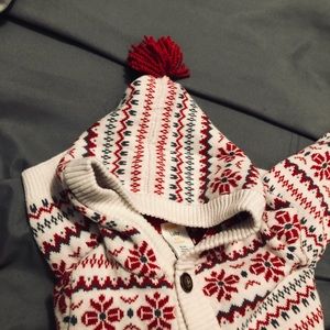 Sweater material outfit